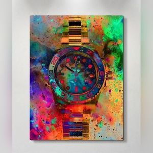 Rolex 8 1/2"x11" Framed Wall Art